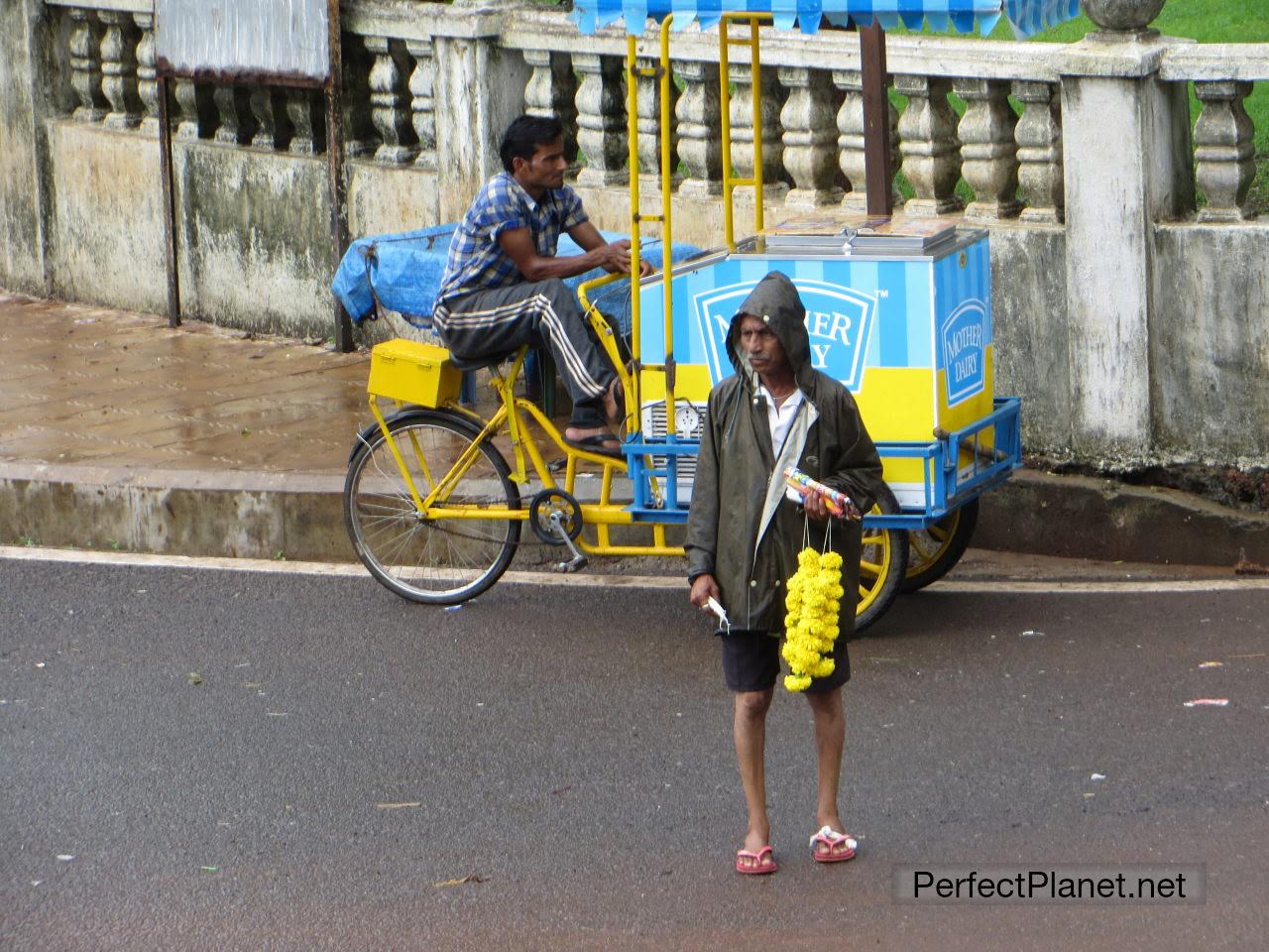 Old Goa sellers 