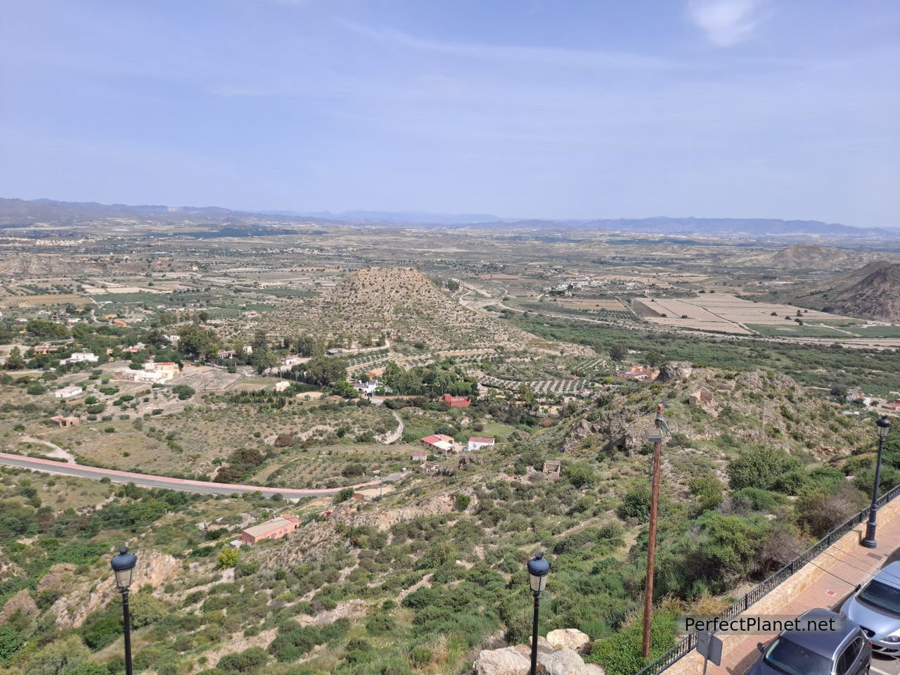 Vistas desde mirador de Plaza Nueva