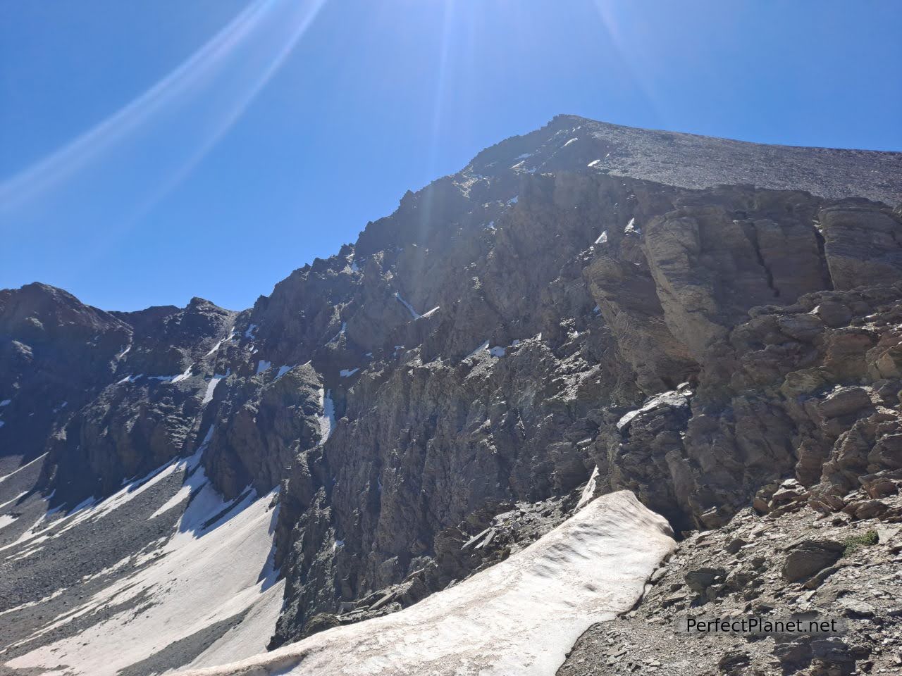 North face of Mulhacen