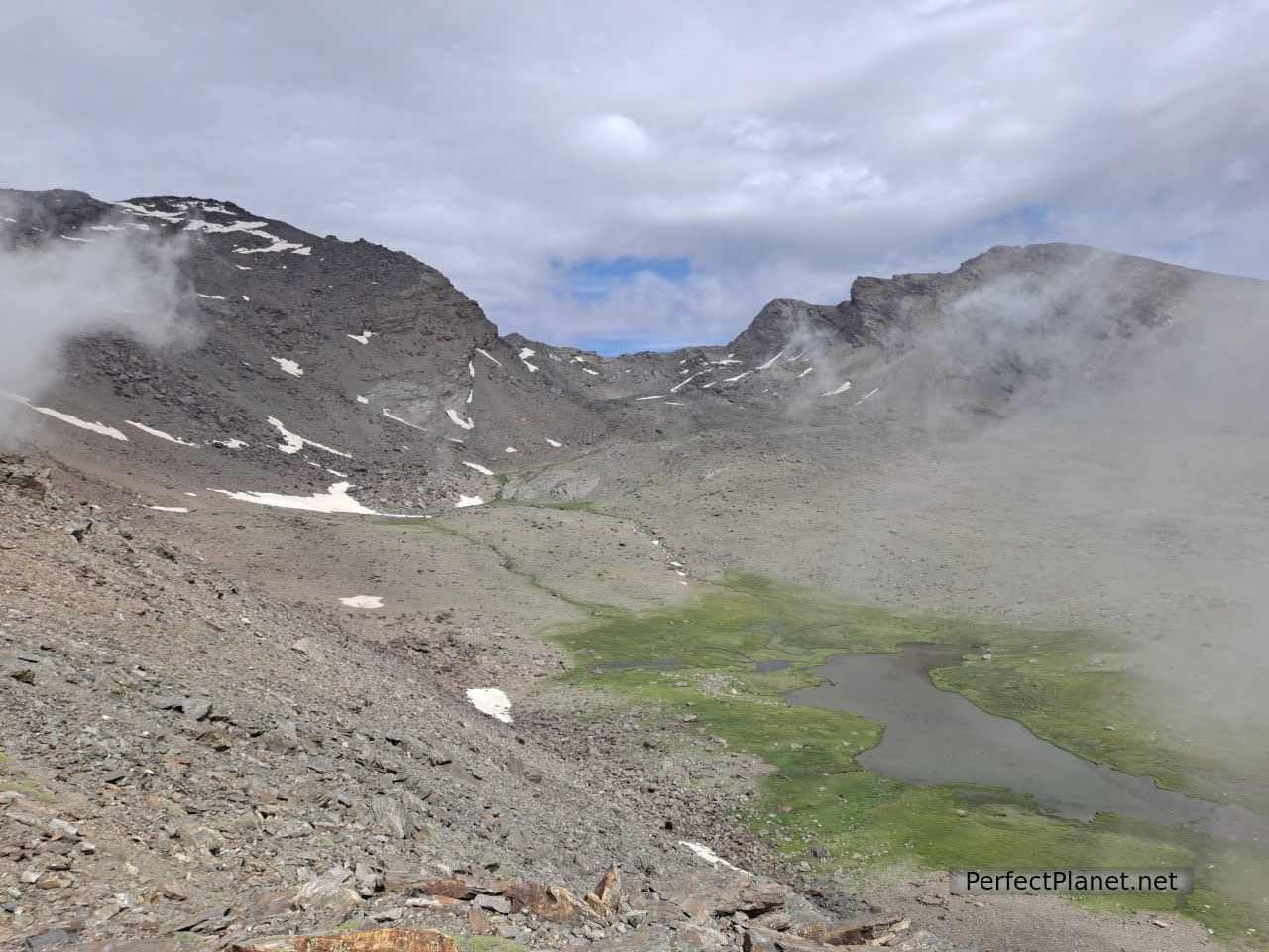 Mulhacen and Alcazaba, Siete Lagunas