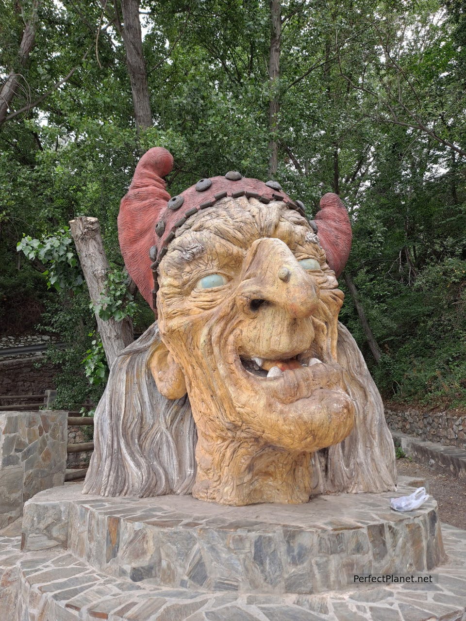 Giant Head of Baba Yaga