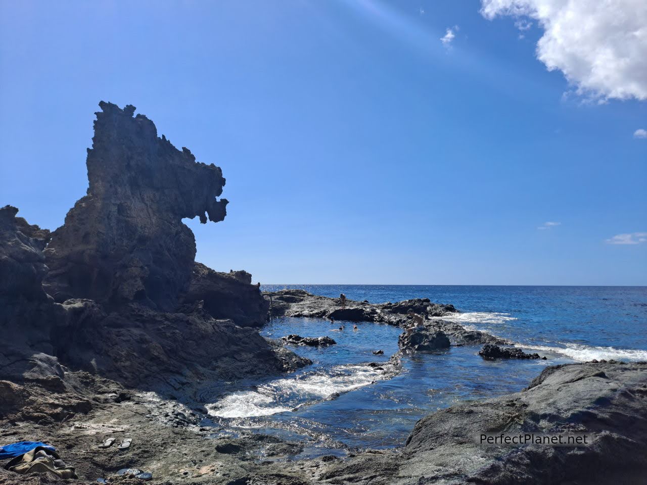 Los Abrigos natural pools