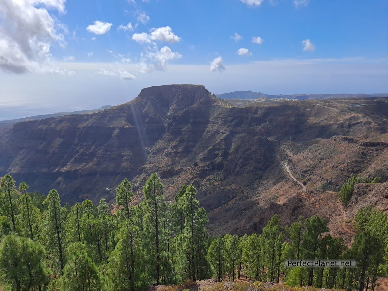 Vistas desde mirador de Igualero