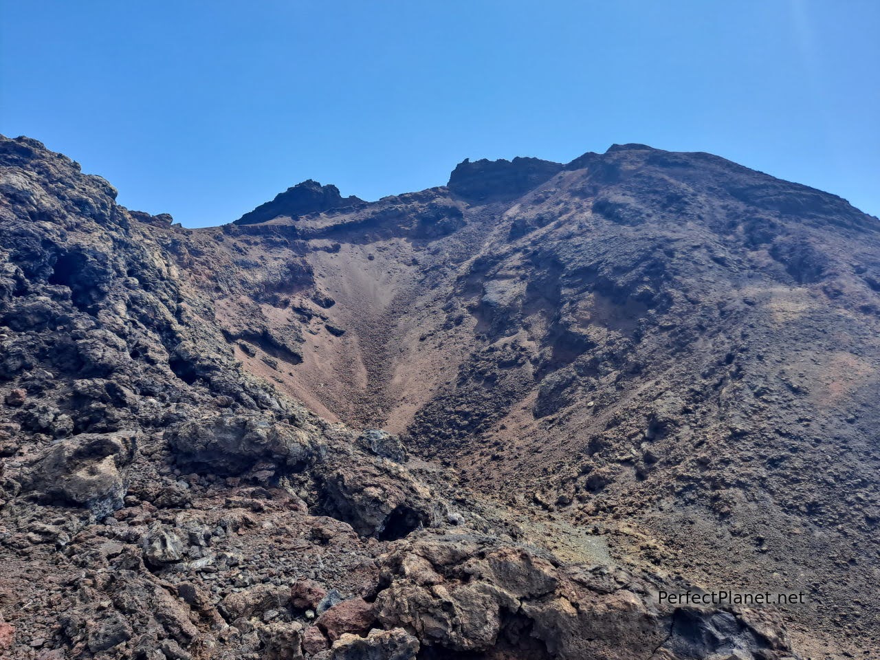 Teneguía volcano