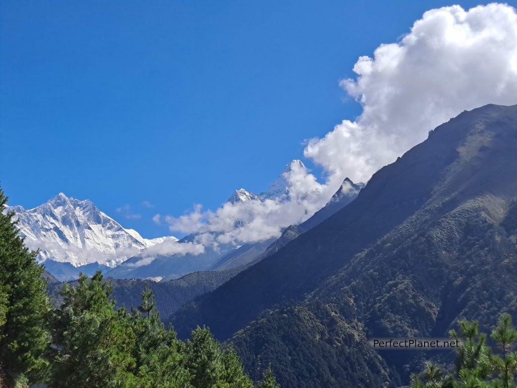 Ama Dablam and Lhotse