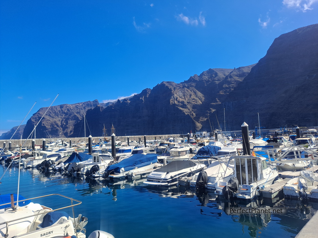 Cliffs from Puerto de Santiago