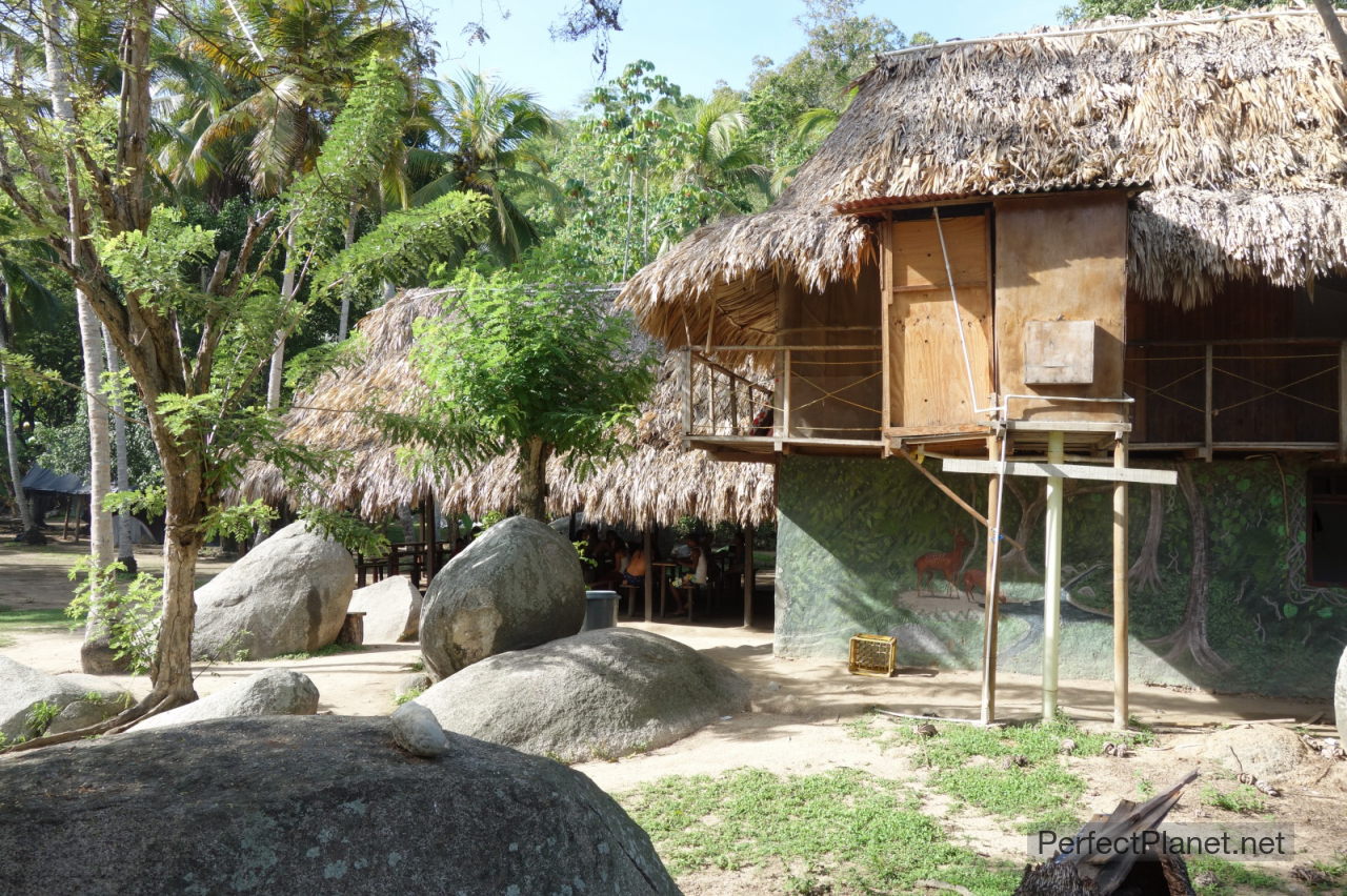 Don Pedro campsite Tayrona National Park