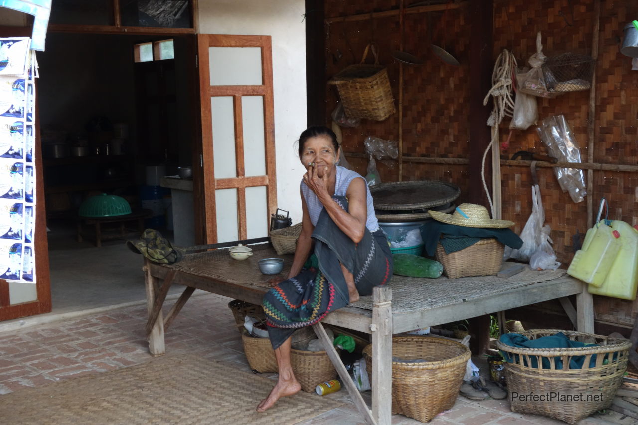 Woman smoking