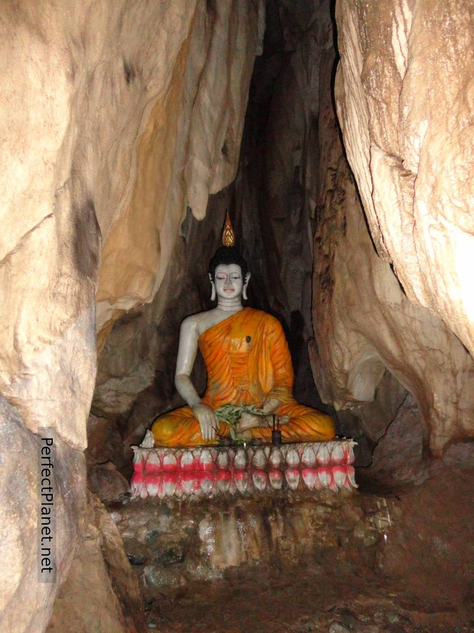 Interior of the cave