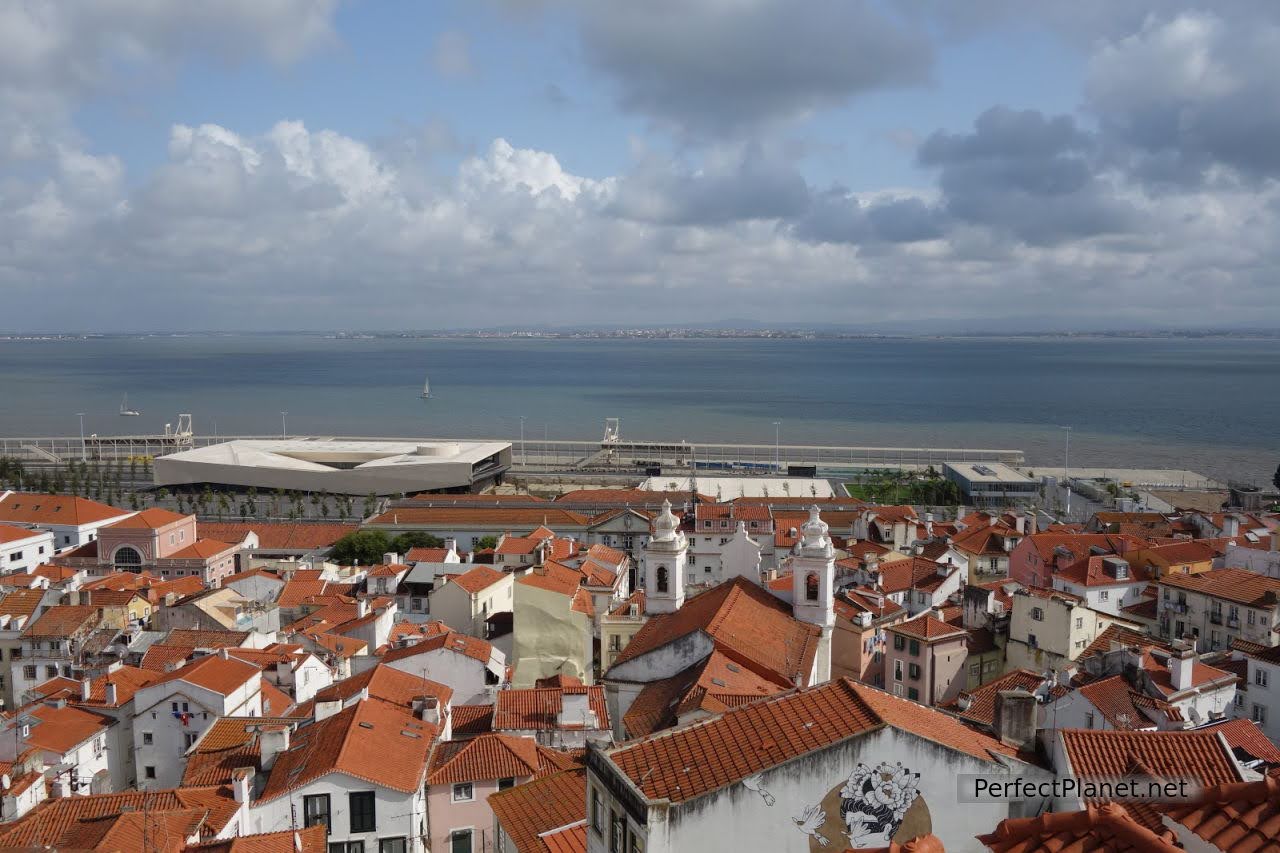 Vistas desde el mirador de Santa Lucía