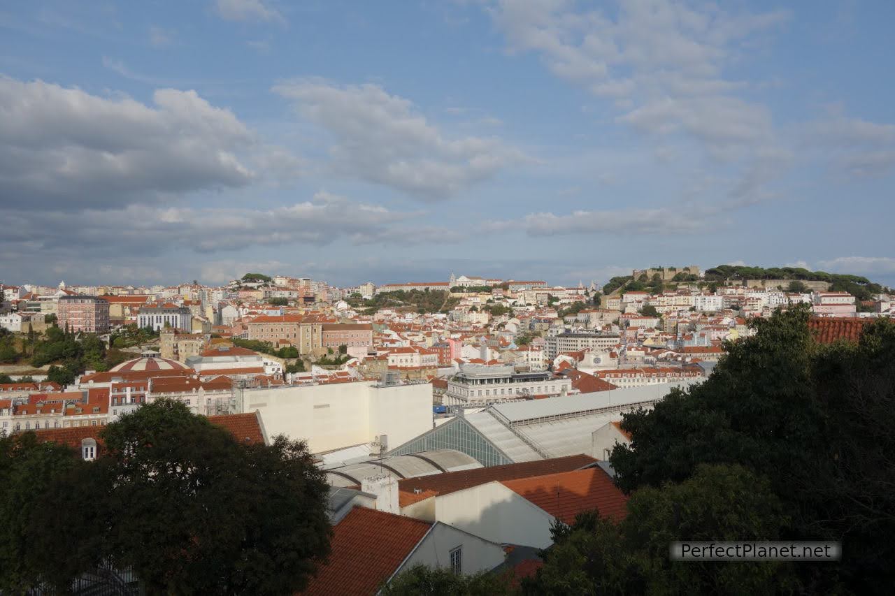 Vistas desde Miradouro Sao Pedro de Alcántara 