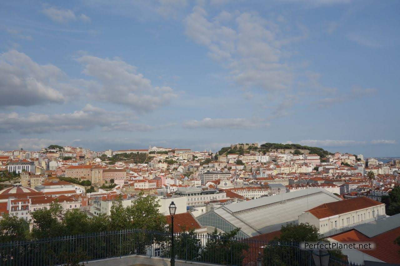 Vistas desde Miradouro Sao Pedro de Alcántara 