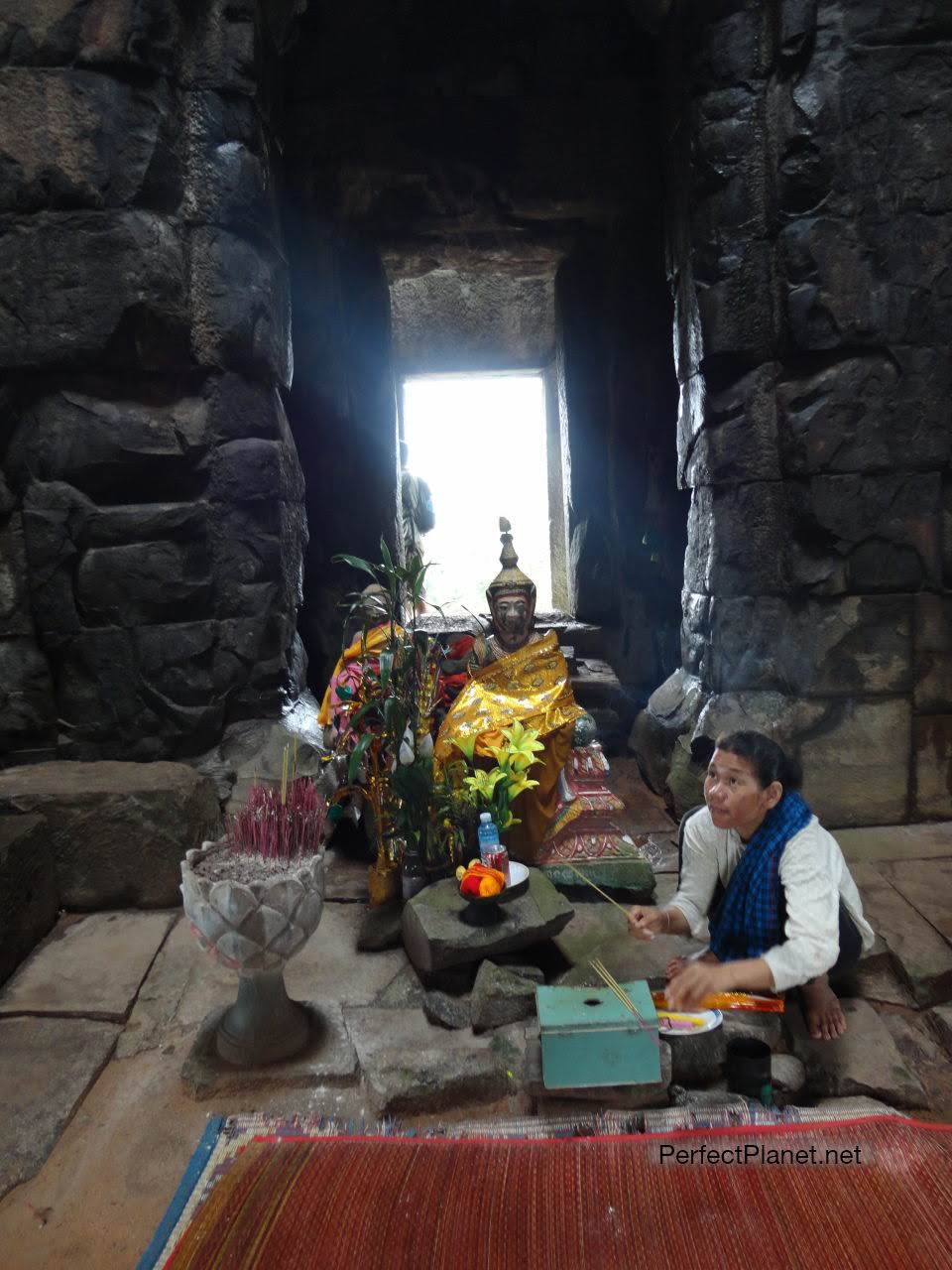 Interior of a Temple