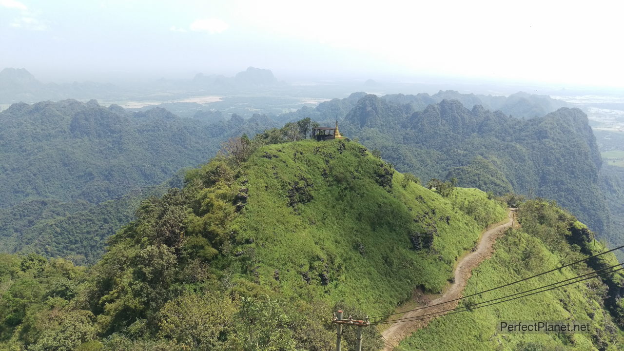 Vistas desde Monte Zwegabin