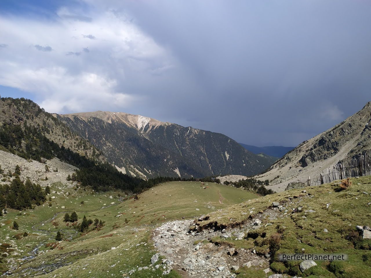 Bajando a Ulldeter