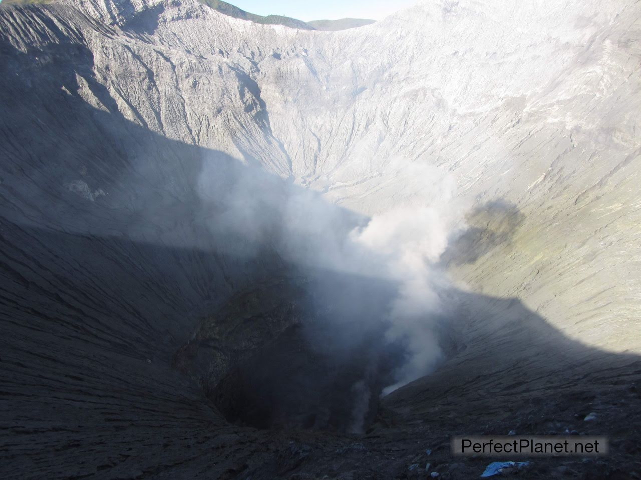 Bromo crater