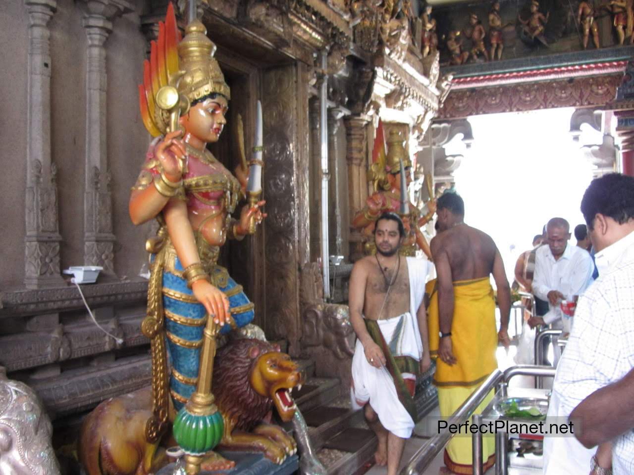 Interior of the Temple