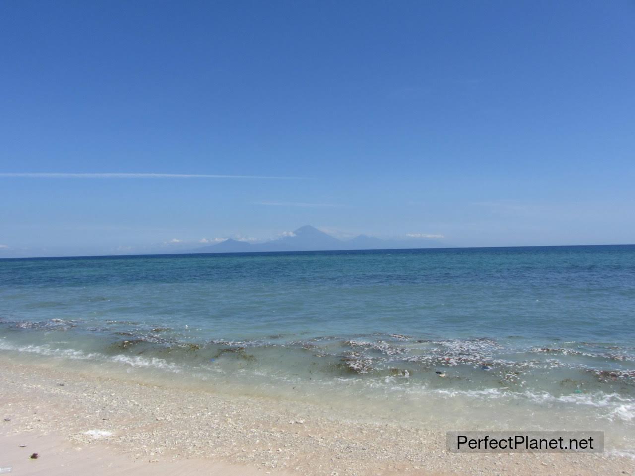 Al fondo Gunung Agung Bali