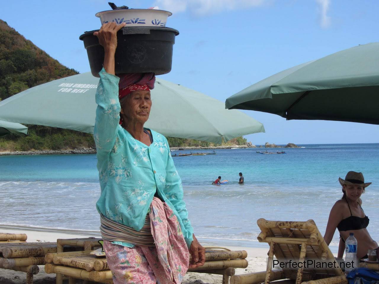 Woman in Selong Belanak