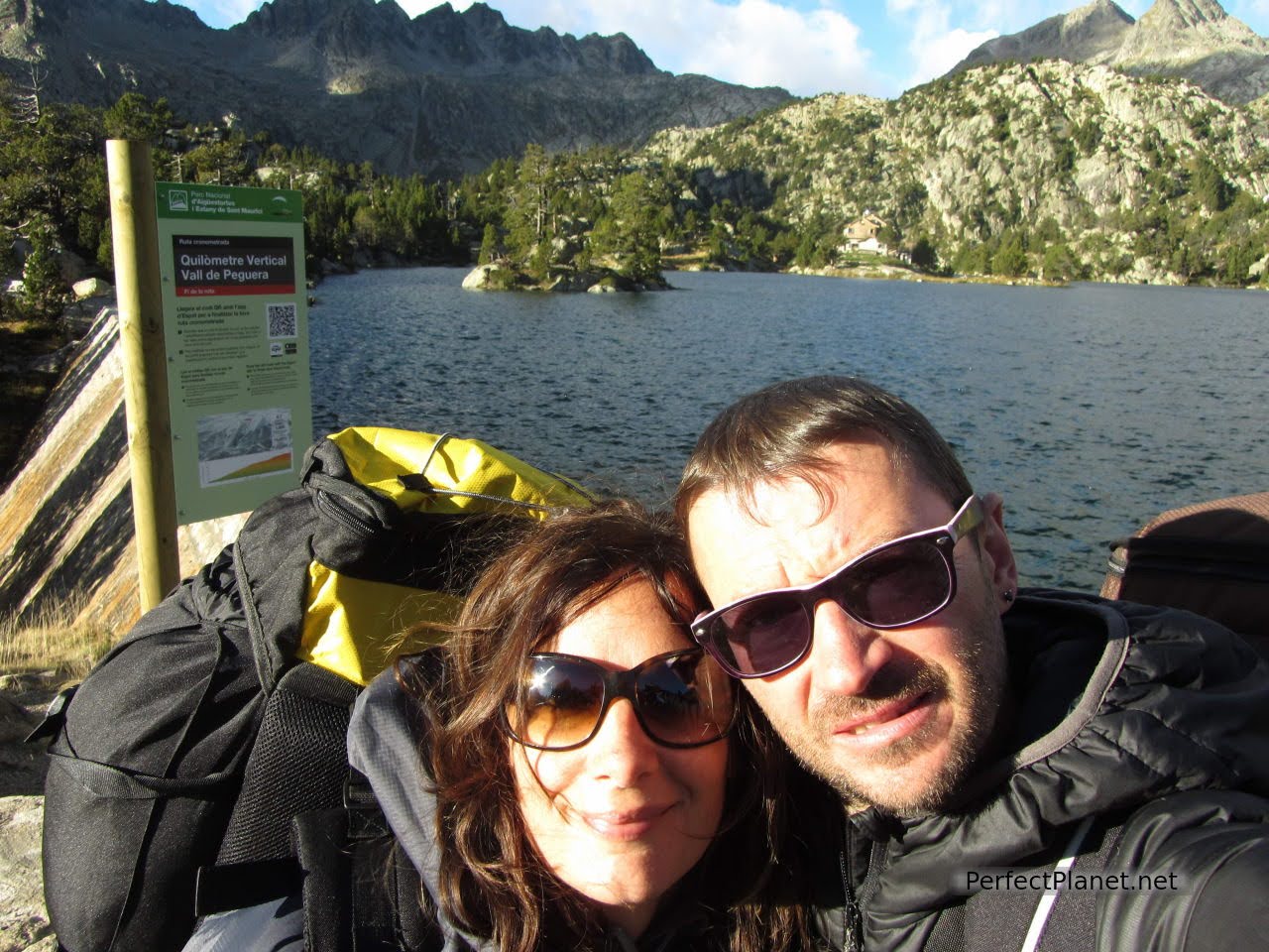 Negre de Peguera lake