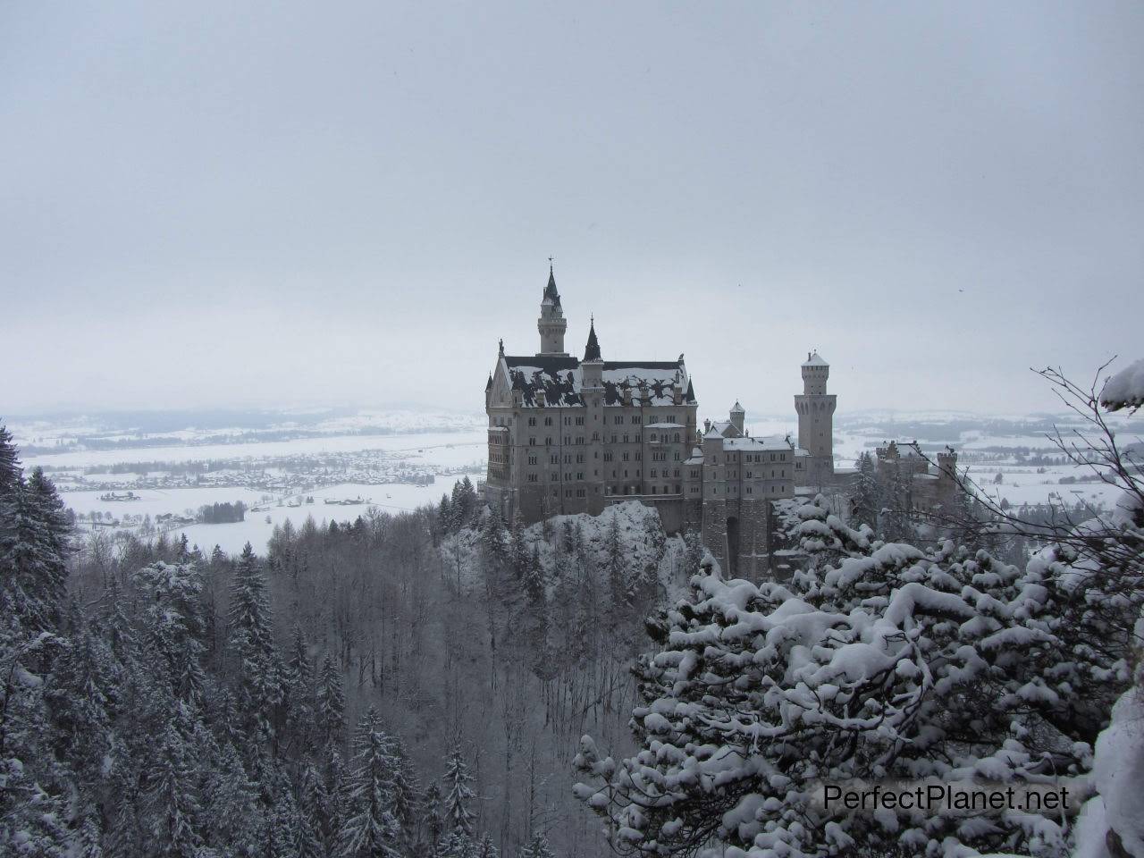 Neuschwanstein Castle from Marienbrucke