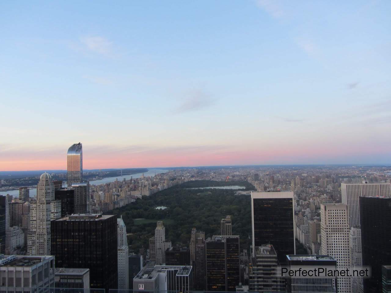 Central Park desde Top of the Rock