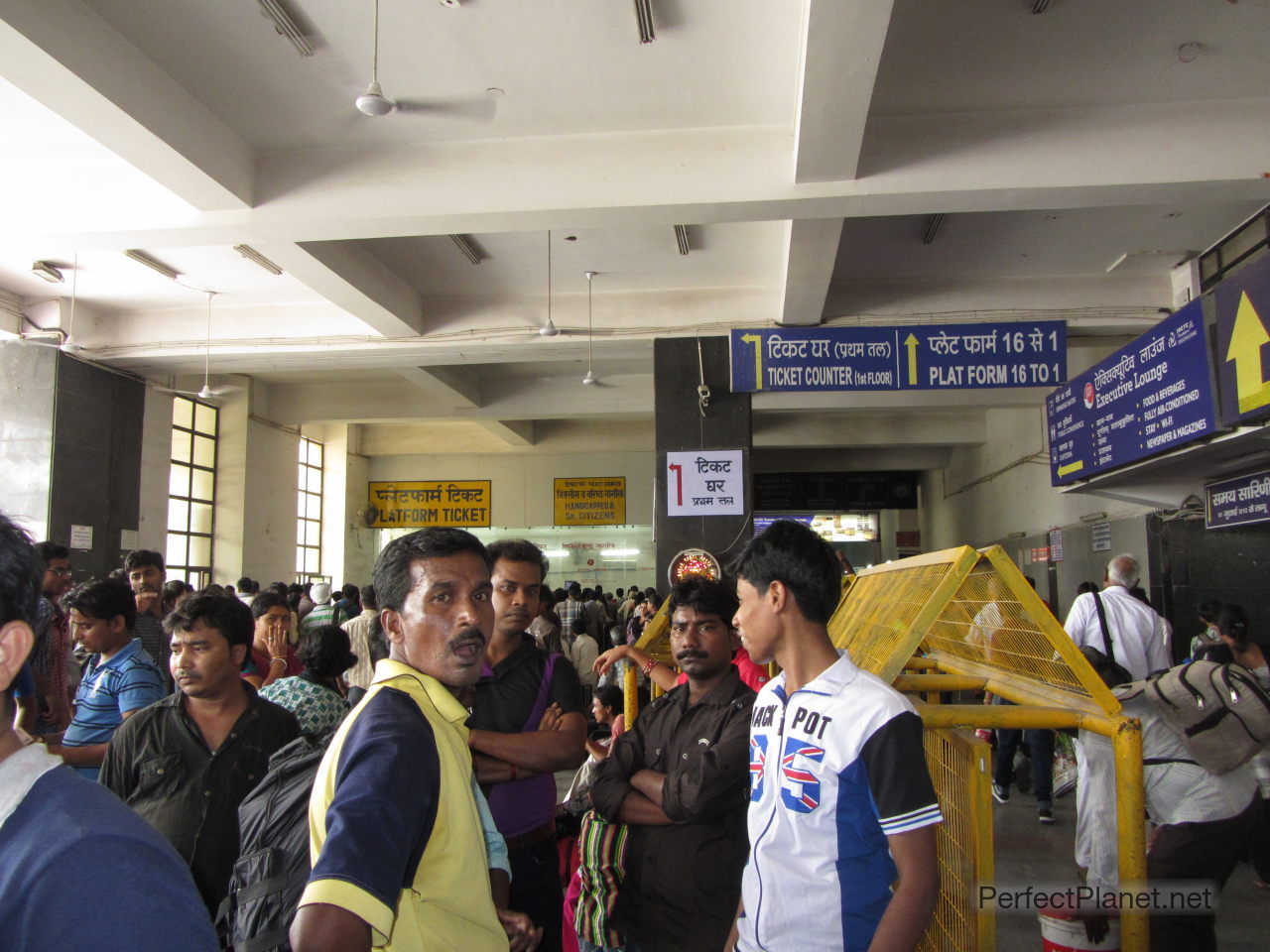 Estación de trenes de Delhi