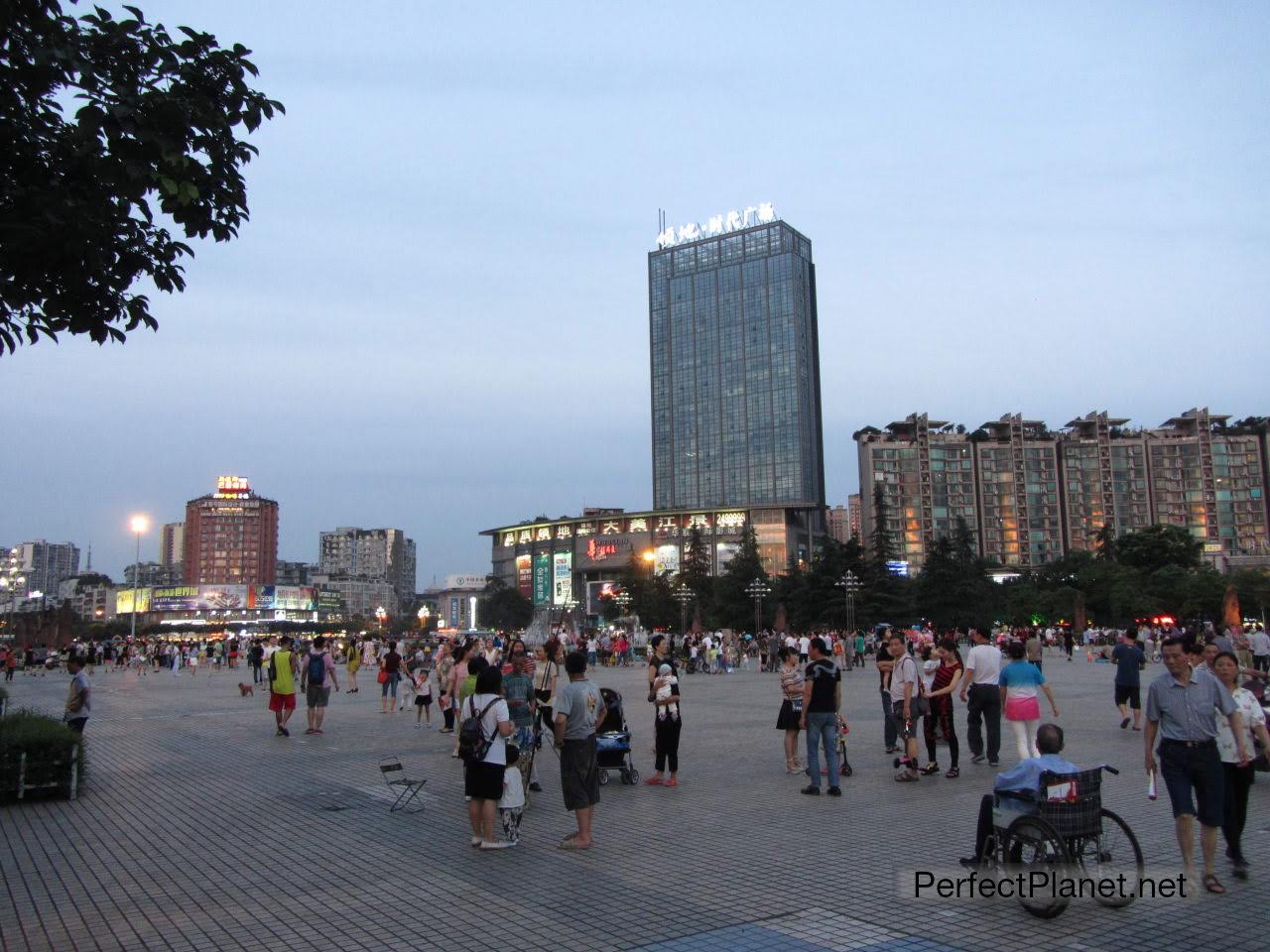 Atardecer en Leshan