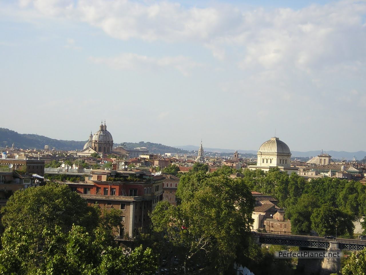 Vistas desde el Jardín de los Naranjos