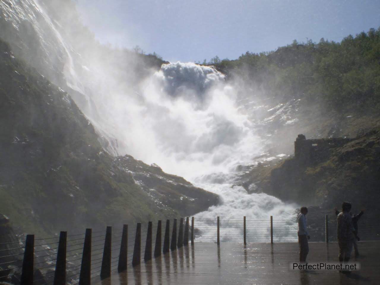 Kjosfossen Waterfall