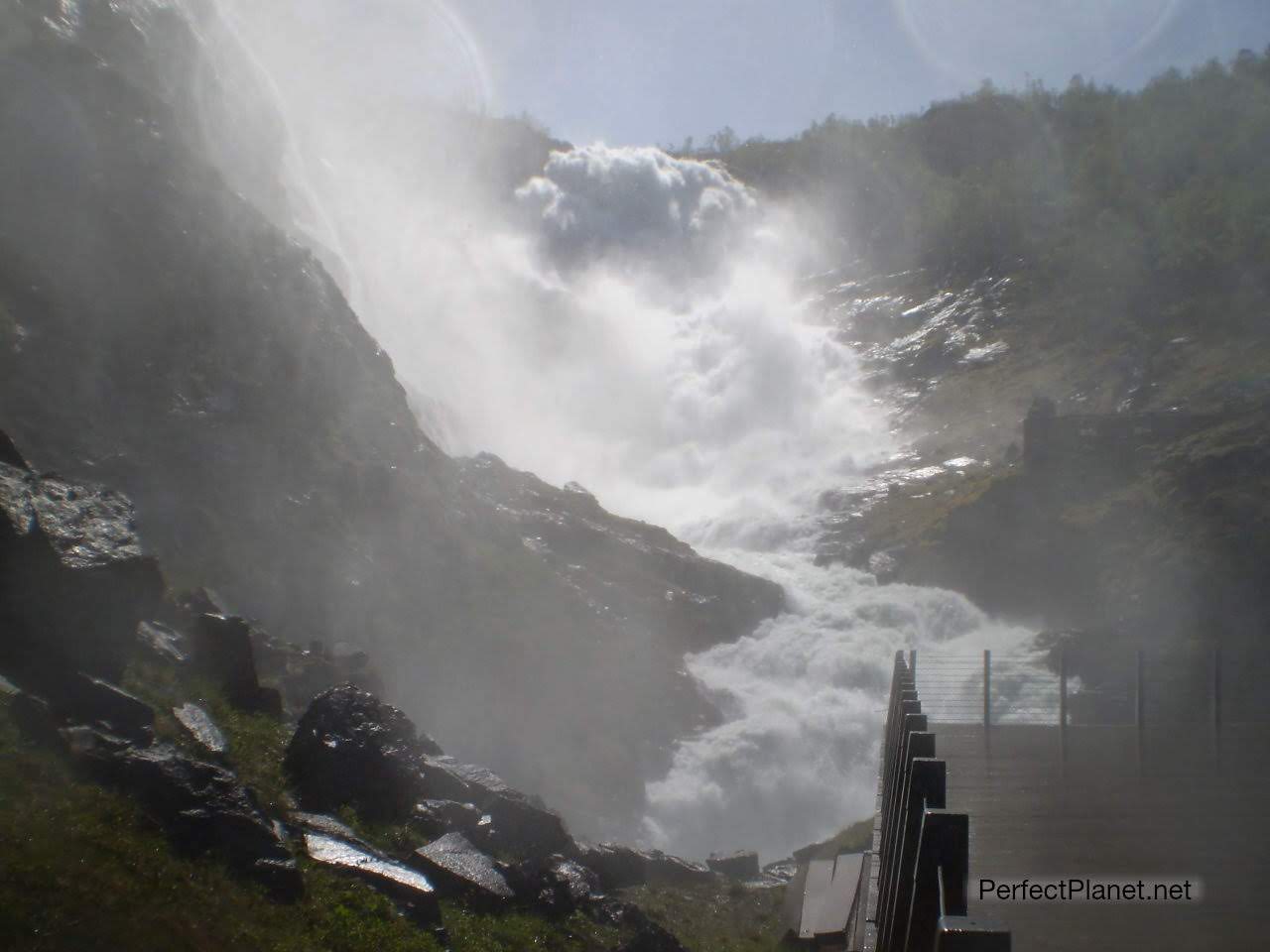 Kjosfossen Waterfall