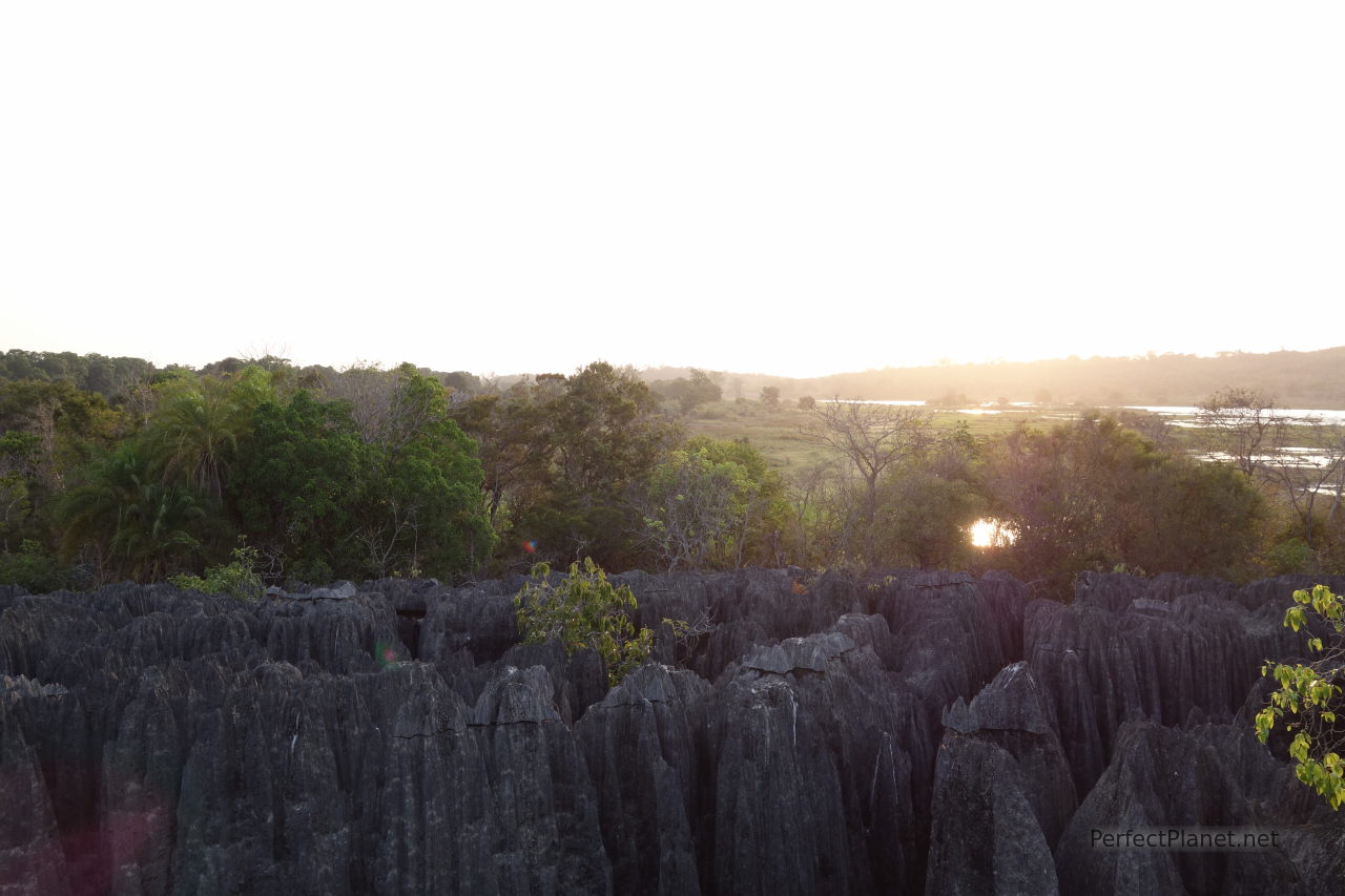 Atardecer en Petit Tsingy