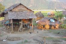 Poblado cerca de Hpa An