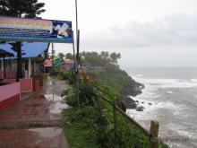 Varkala cliffs