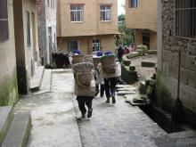 Mujeres en Laozhai 