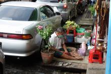 Hombre trabajando