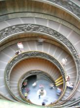 Helical staircase