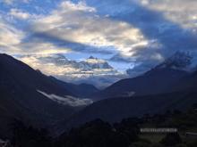 Amanecer en Tengboche