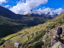 Camino hacia Namche